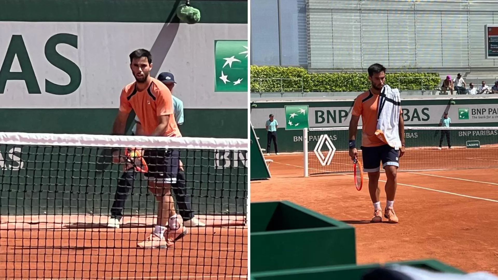 Histórica victoria de Genaro Olivieri en Roland Garros en su debut absoluto en un grand slam Histórica victoria de Genaro Olivieri en Roland Garros en su debut absoluto en un grand slam