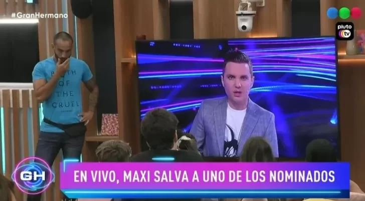 A quién sacó Maxi de la placa de nominados en Gran Hermano