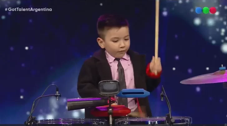 Got Talent Argentina: Aythan, el nene de cuatro años que se robó el show y puso al jurado de pie 