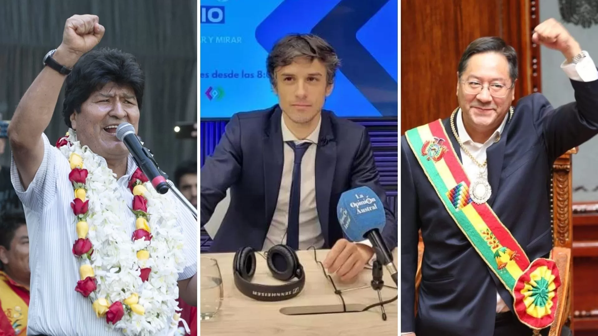 La visita de Guido Croxatto a Bolivia une a Luis Arce y Evo Morales en defensa del presidente peruano Pedro Castillo