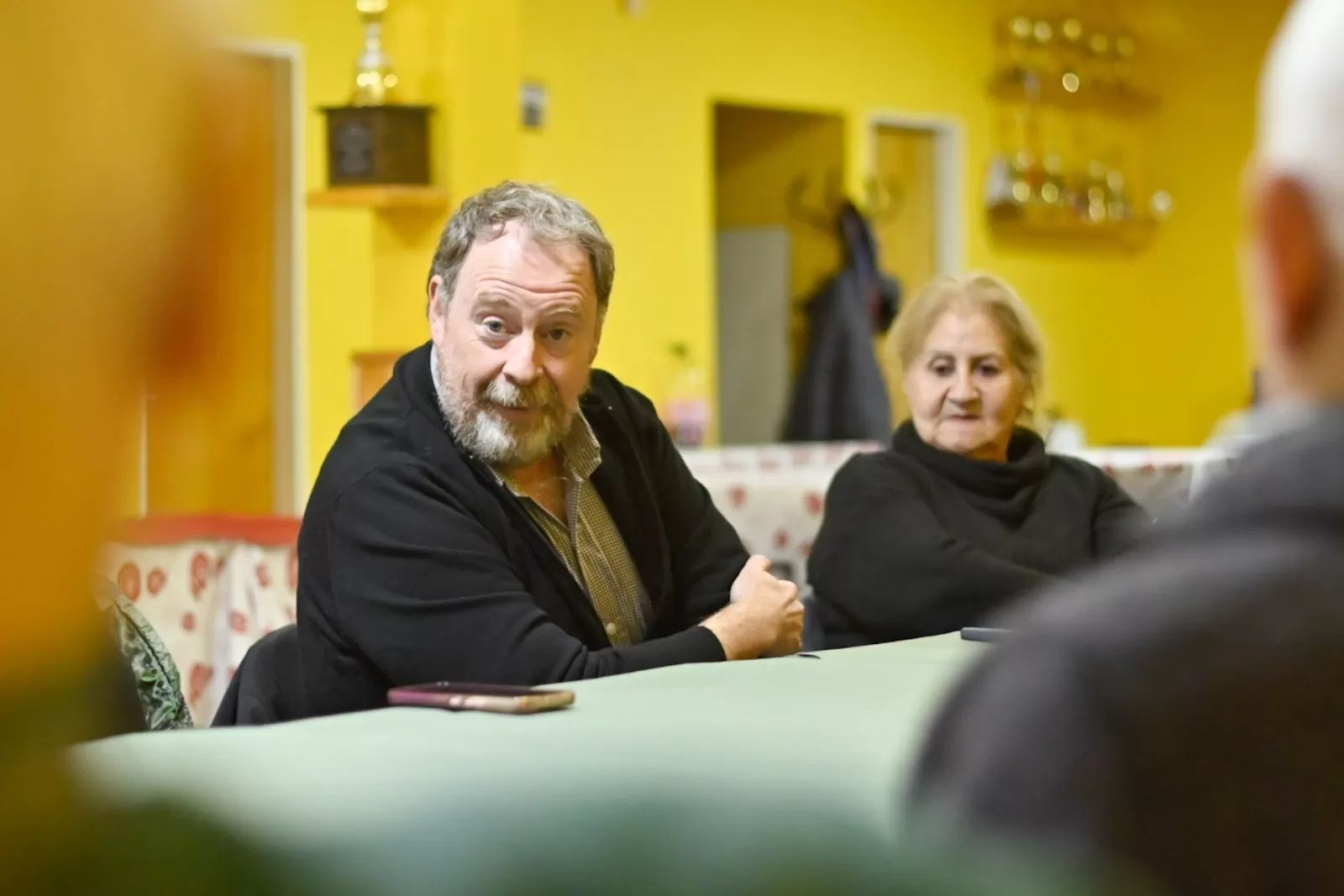 Guillermo Polke se reunió con integrantes del Centro de Jubilados “El Amanecer” para conocer la realidad de los adultos mayores