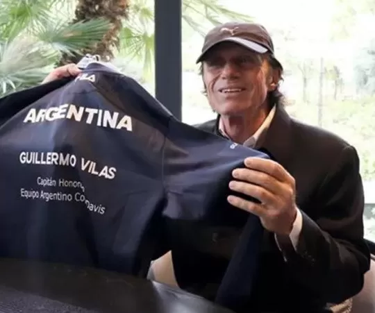 El extenista Guillermo Vilas cumple 70 años