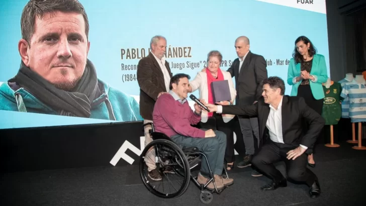 Los Pumas, protagonistas en el emotivo homenaje a Pablo Fernández