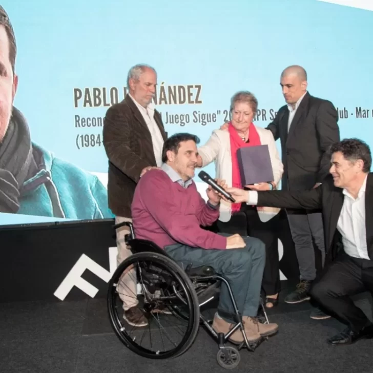 Los Pumas, protagonistas en el emotivo homenaje a Pablo Fernández