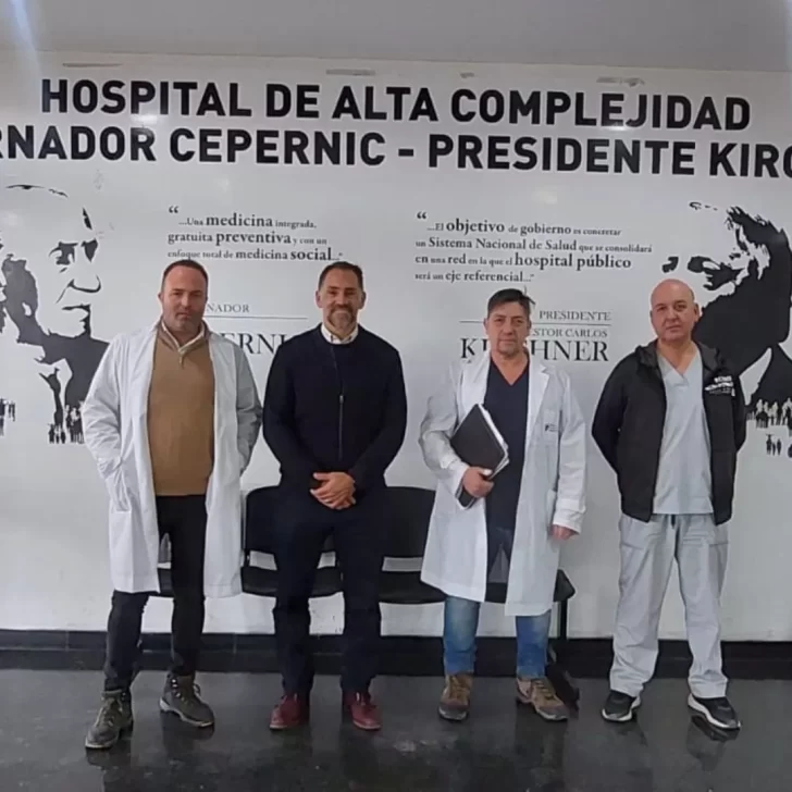 Hospital SAMIC: Javier Lerena recibió al vicerrector de la Universidad Maimónides