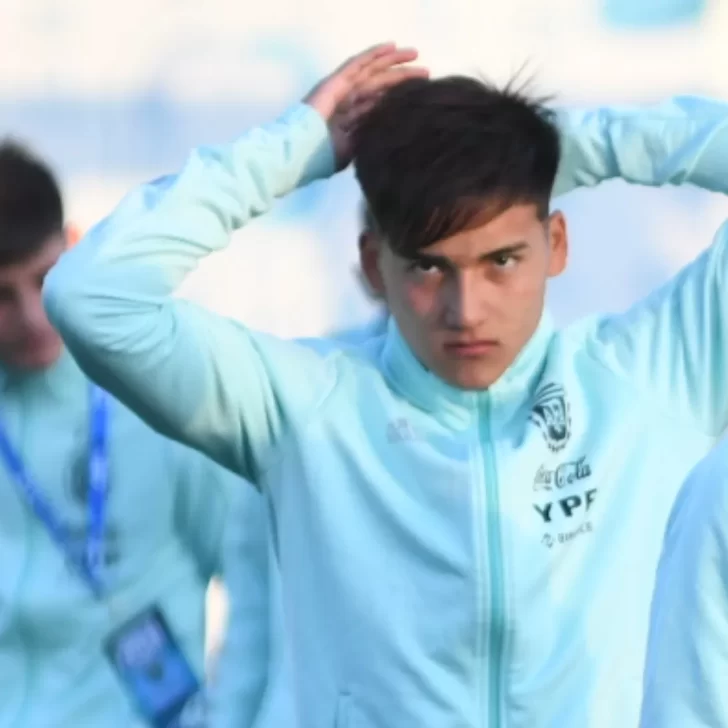 El futbolista de Comodoro Rivadavia, Ian Subiabre, debutó con la Selección Argentina Sub 17