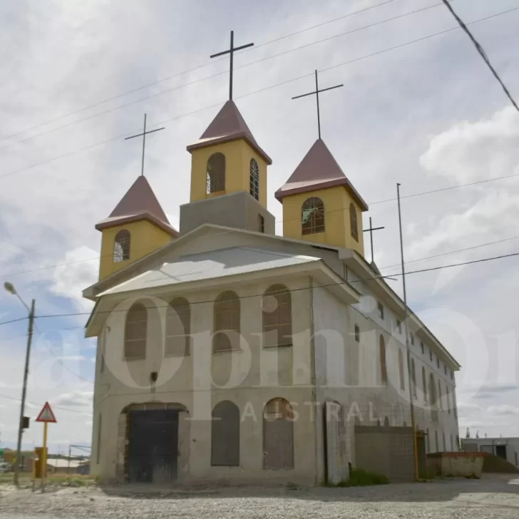 La obra de la iglesia del San Benito está en un 68 %: ¿cómo es por dentro?