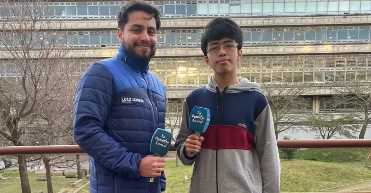 Video. Ignacio Naguil, rumbo a la Olimpiada Matemática de Japón: “Espero conseguir una medalla”