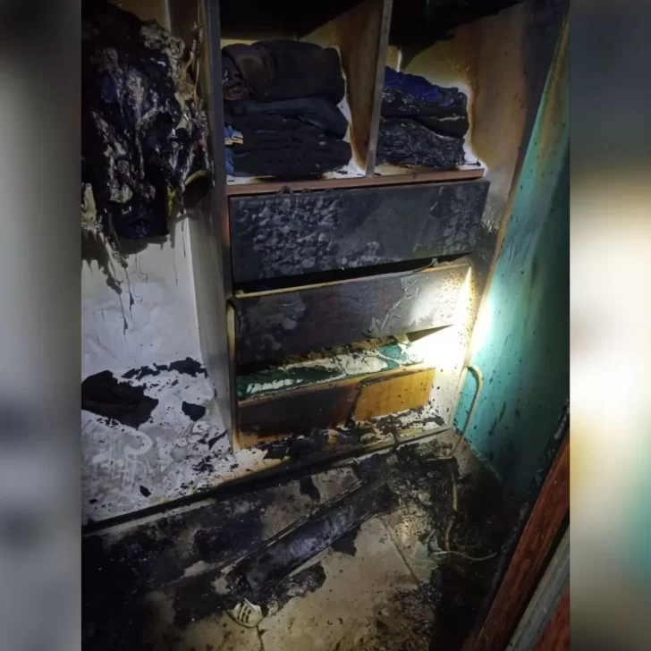Incendio en una vivienda de Puerto Deseado: dos cachorros fallecidos