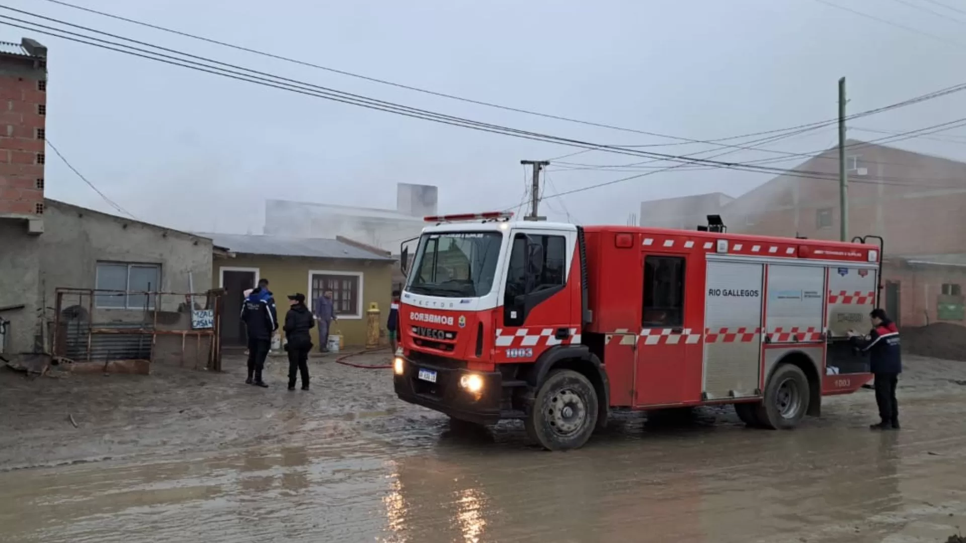 Se produjo un incendio en una vivienda de Barrio Belgrano