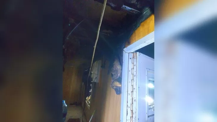 Una falla eléctrica causó un principio de incendio en una casilla en Las Heras