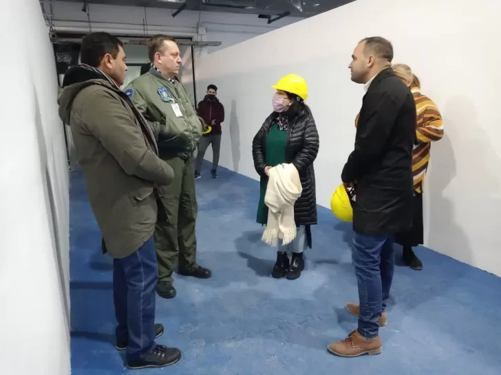 Río Gallegos: recorrieron los talleres de la Escuela Industrial N° 6 “X° Brigada Aérea”
