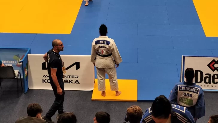 Gira competitiva por Europa para la judoca  de Río Gallegos, Joaquina Nieto