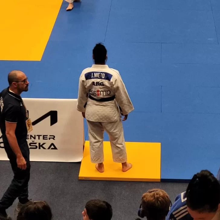 Gira competitiva por Europa para la judoca  de Río Gallegos, Joaquina Nieto