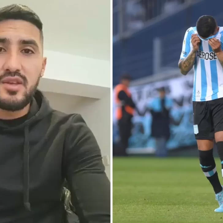 Jonathan Galván y un video que enfureció a los hinchas de Racing: “Vamos Boca”