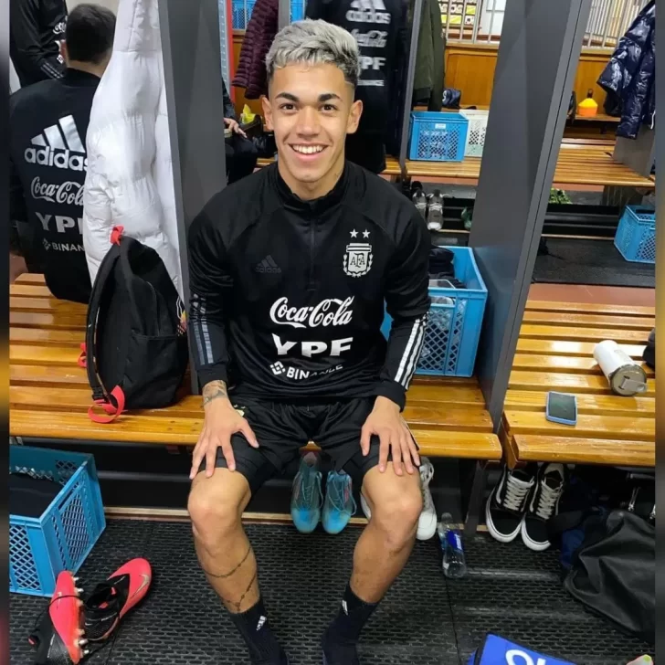 A las órdenes de Javier Mascherano: el futbolista Juan Gauto entrenó por primera vez con la Selección Argentina Sub-20