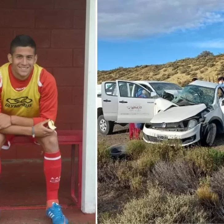 Piden ayuda para recuperar el celular de Agustín Salina, el ex jugador de fútbol que murió en la ruta entre Caleta Olivia y Comodoro