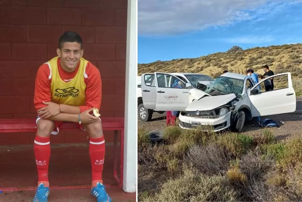 Piden ayuda para recuperar el celular de Agustín Salina, el ex jugador de fútbol que murió en la ruta entre Caleta Olivia y Comodoro