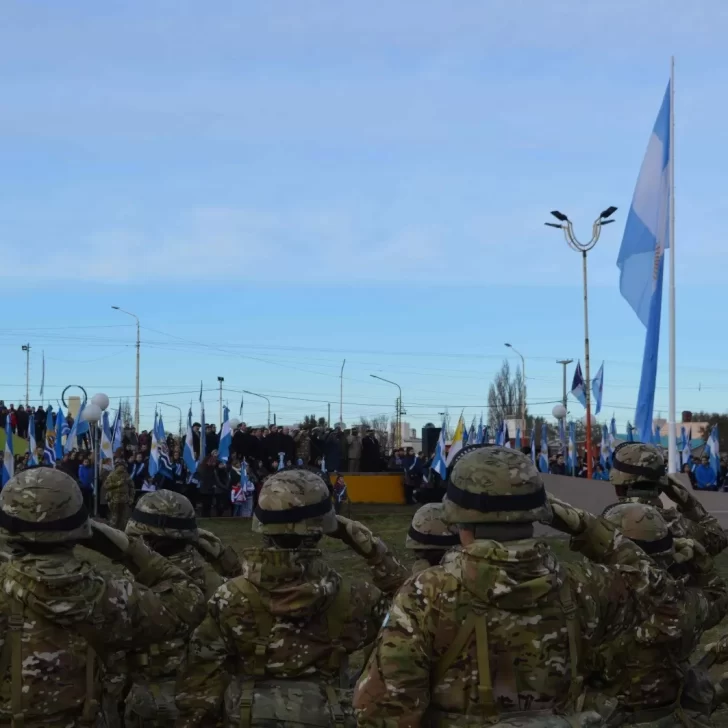 320 soldados jurarán a la bandera en un gran acto en la costanera de Río Gallegos