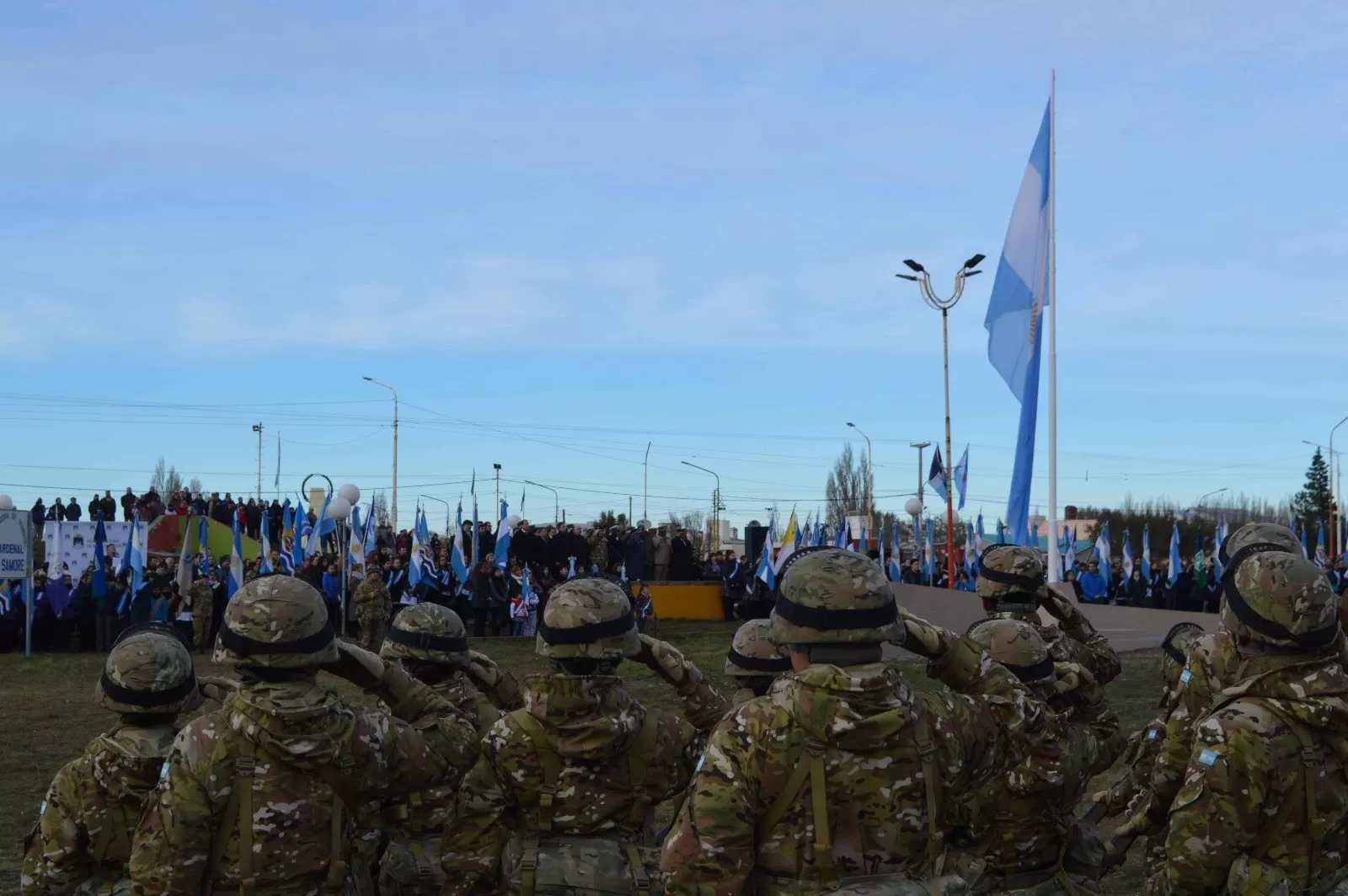 320 soldados jurarán a la bandera en un gran acto en la costanera de Río Gallegos
