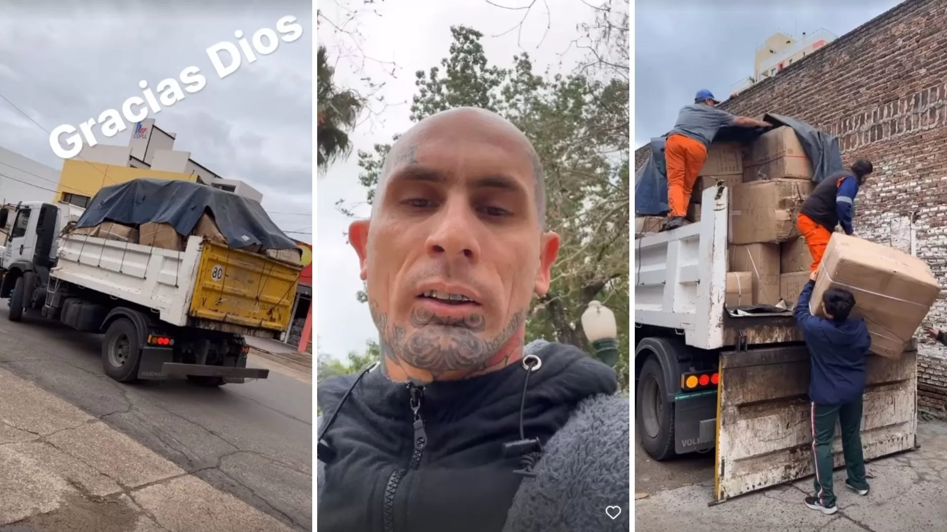 Video. El cantante de Ke Personajes, regaló un camión cargado de juguetes a escuelas de barrios carenciados: “Se trata de la sonrisa de un nene hoy”