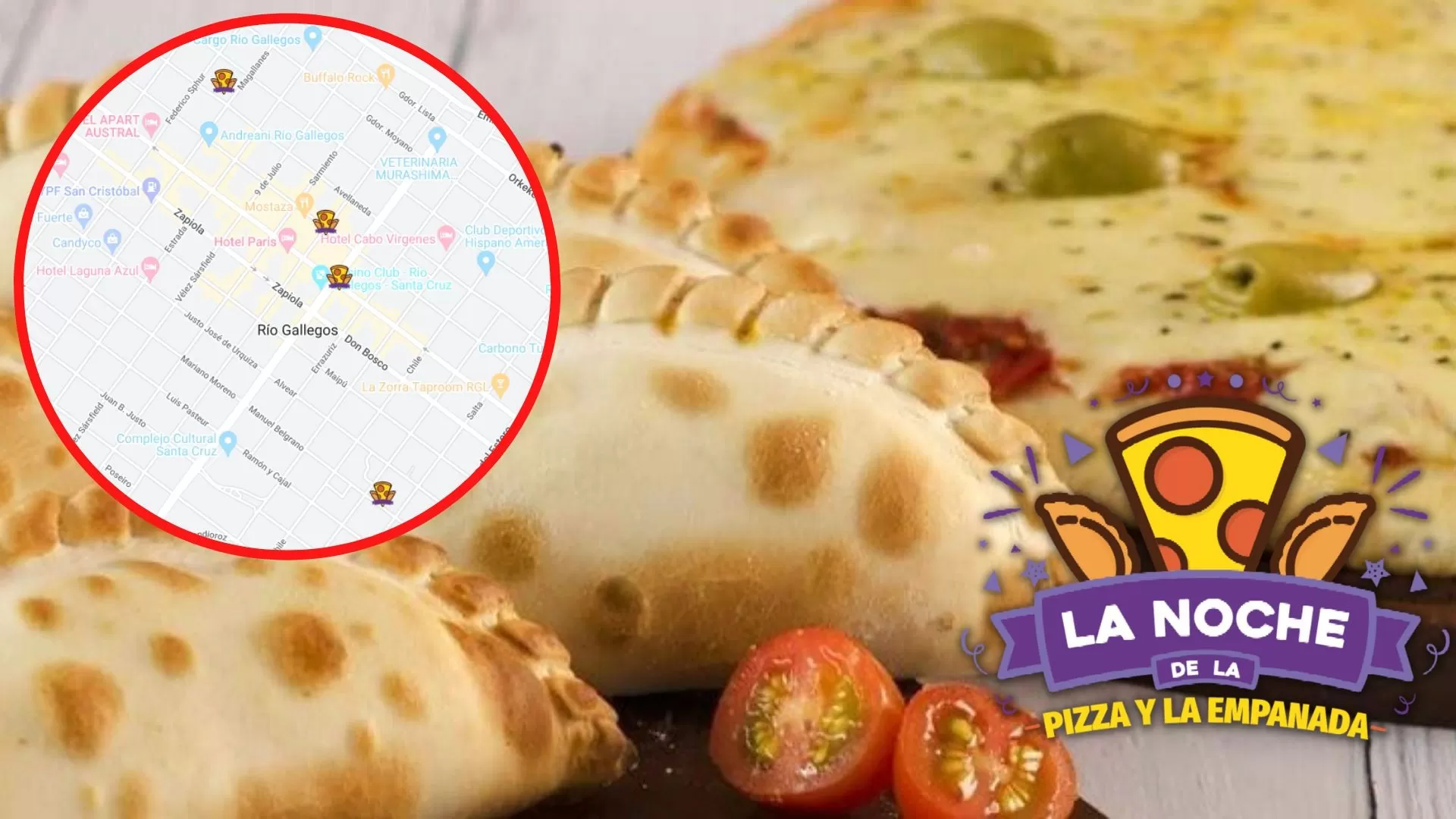 La Noche de la Pizza y la Empanada en Río Gallegos: qué comercios adhieren y cuáles son las promociones La Noche de la Pizza y la Empanada en Río Gallegos: qué comercios adhieren y cuáles son las promociones