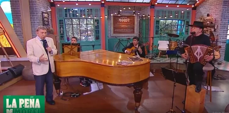 Video. La Peña de Morfi: Luis Landriscina cantó con Antonio Tarragó Ros y emocionó a todos