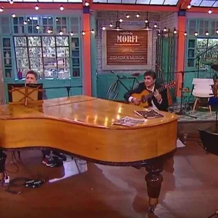 Video. La Peña de Morfi: Luis Landriscina cantó con Antonio Tarragó Ros y emocionó a todos