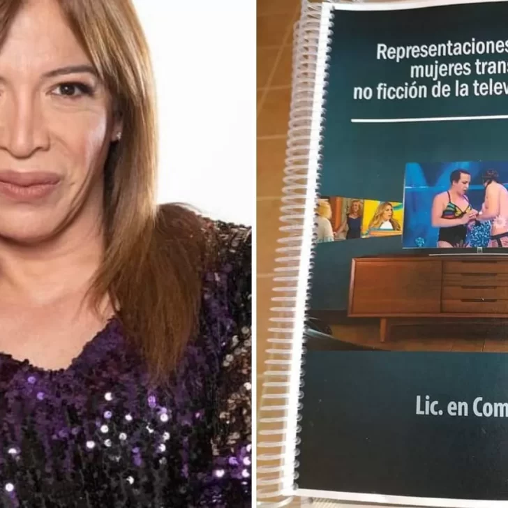 Lizy Tagliani compartió la tesis de una graduada de Río Gallegos: ahora busca darle una copia en persona