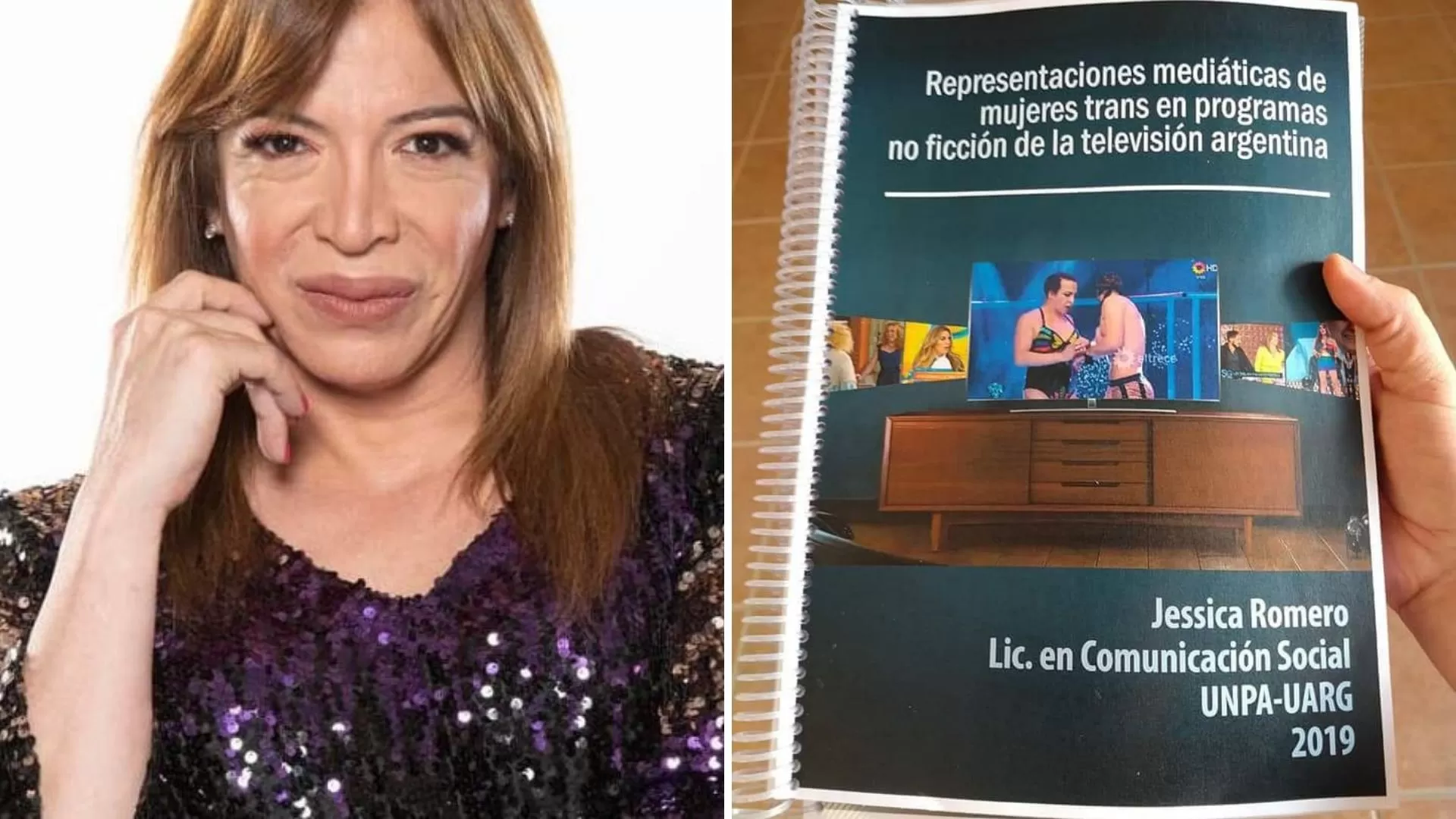 Lizy Tagliani compartió la tesis de una graduada de Río Gallegos: ahora busca darle una copia en persona