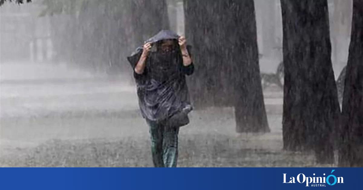 Alerta amarilla por viento en Santa Cruz y alerta naranja por lluvia en ...