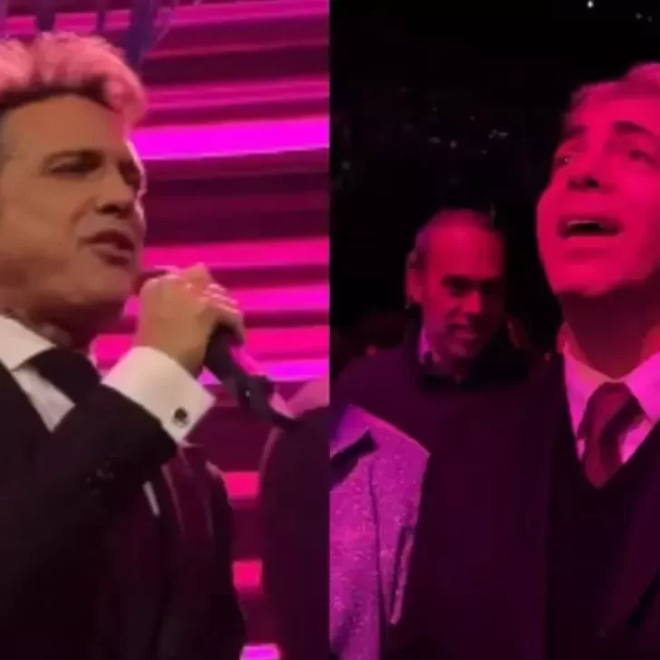 Como un fan más: Cristian Castro fue a presenciar el último recital de Luis Miguel en Argentina