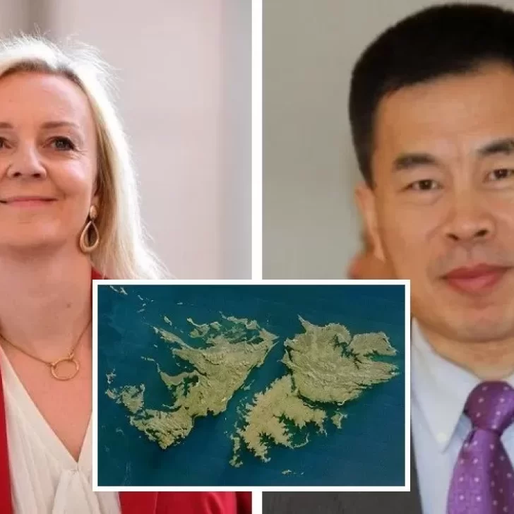 El polémico cruce entre la canciller británica y un periodista chino por las Islas Malvinas El polémico cruce entre la canciller británica y un periodista chino por las Islas Malvinas