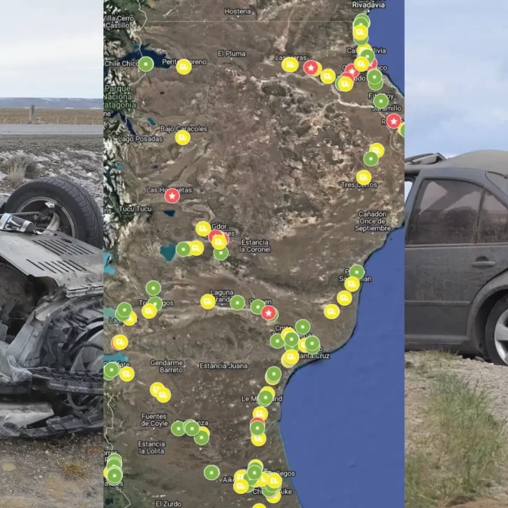 Presentaron el mapa de los vuelcos, choques y siniestros viales en la provincia de Santa Cruz