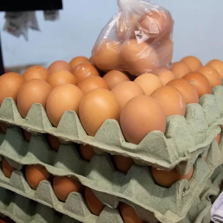 Nueva suba en alimentos: entre $ 1.400 y $ 1.700 se vende el maple de huevos en Río Gallegos