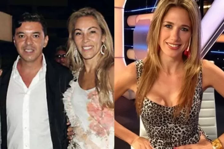 La esposa de Marcelo Gallardo dice que están juntos, pese a la confirmación de romance con Alina Moine