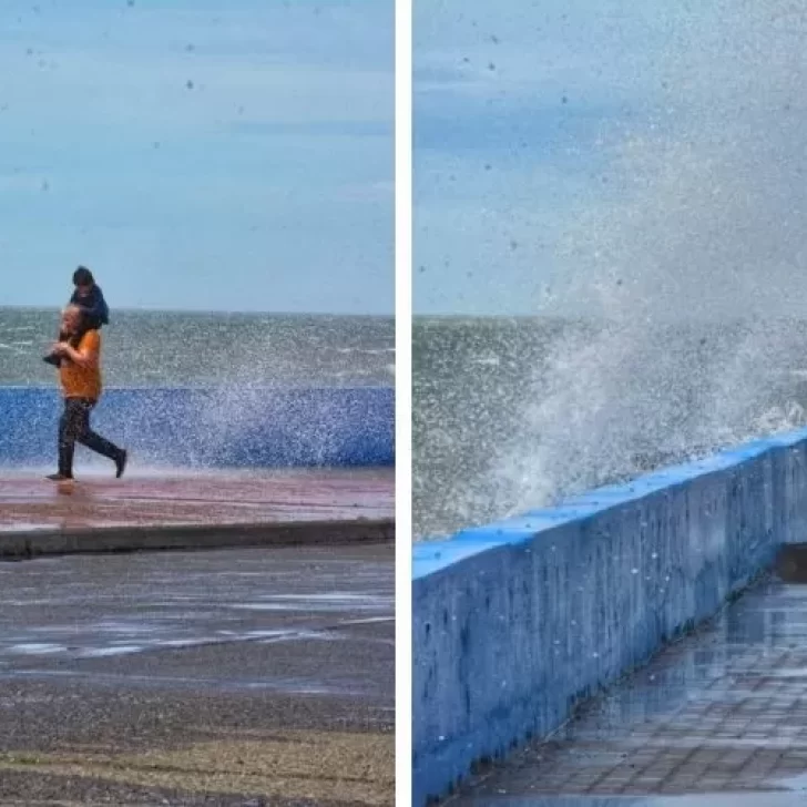 Las fotos que dejó otra espectacular marejada en la costanera Las fotos que dejó otra espectacular marejada en la costanera