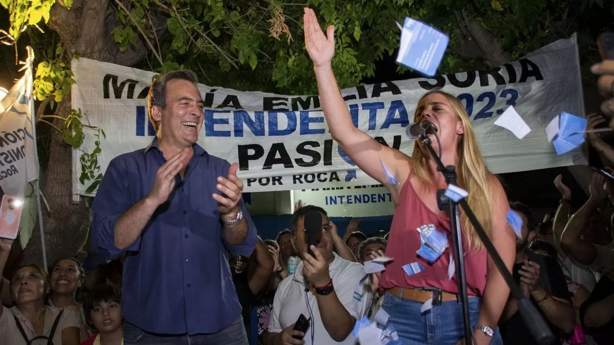 Elecciones 2023: María Emilia Soria fue reelecta en General Roca con el 59,5% de los votos Elecciones 2023: María Emilia Soria fue reelecta en General Roca con el 59,5% de los votos