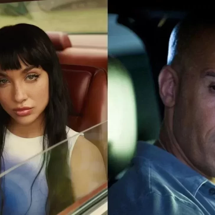 Las fotos de María Becerra y Vin Diesel que sorprendieron a los fanáticos