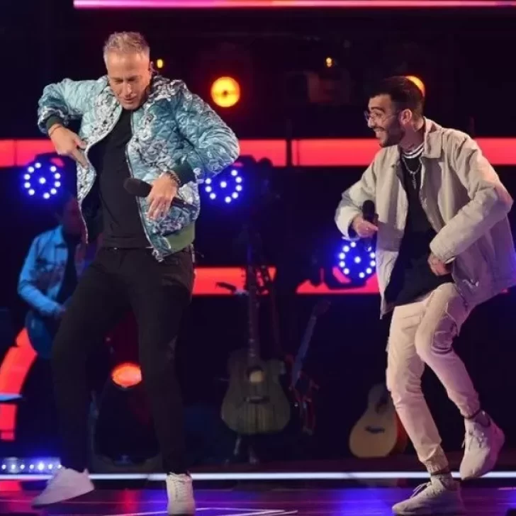 Video. Un participante de La Voz Argentina provocó que todas las sillas giren y que Marley baile