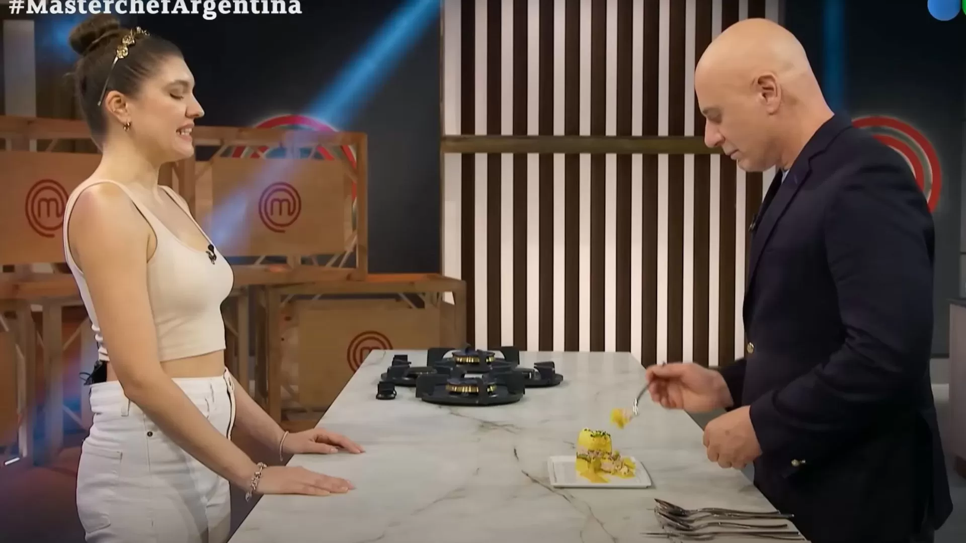Una participante de MasterChef tuvo un picante cruce con Martitegui: “Te equivocás…”