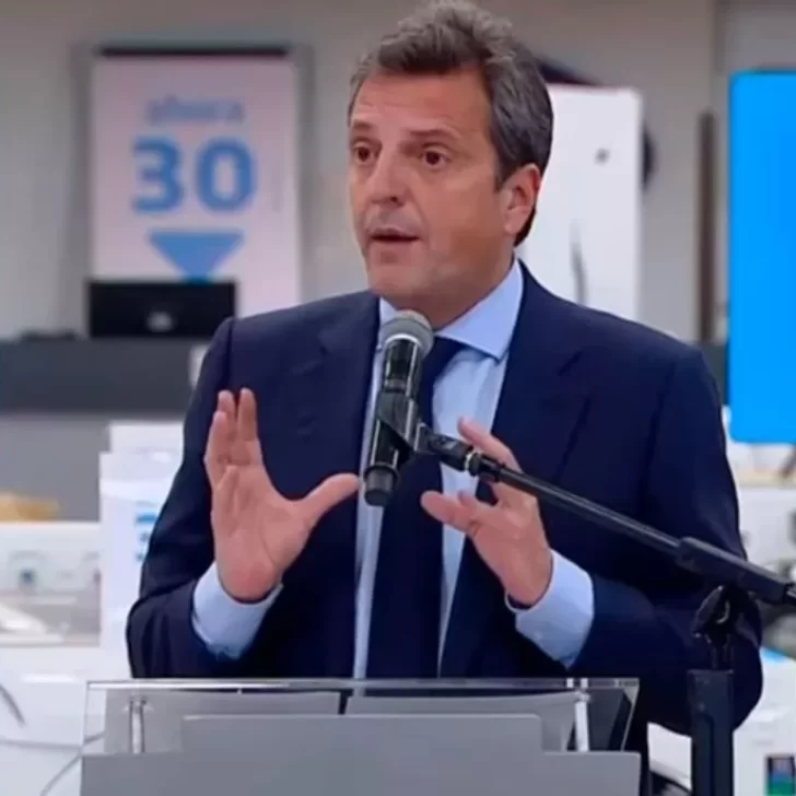 Sergio Massa lanzó el programa Ahora 30 para comprar electrodomésticos: “Es cuidar el consumo y el mercado interno”