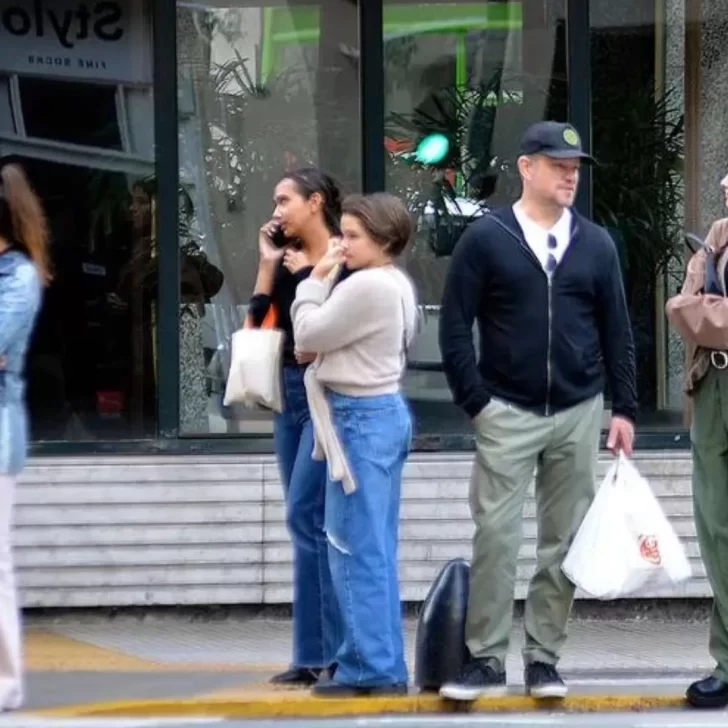 Matt Damon está en Argentina y se pasea por las calles de la Ciudad de Buenos Aires: mirá las fotos Matt Damon está en Argentina y se pasea por las calles de la Ciudad de Buenos Aires: mirá las fotos