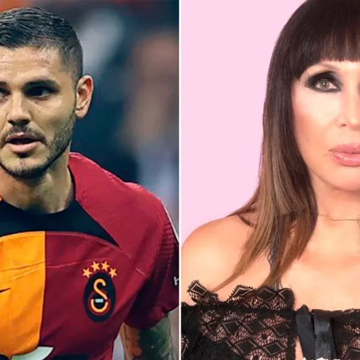 Escándalo. Tenso cruce entre Moria Casán y Mauro Icardi: “Mediocre deportista”