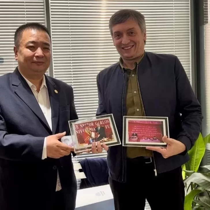 Máximo Kirchner aseguró que Argentina “sigue manteniendo y profundizando las relaciones bilaterales” con China