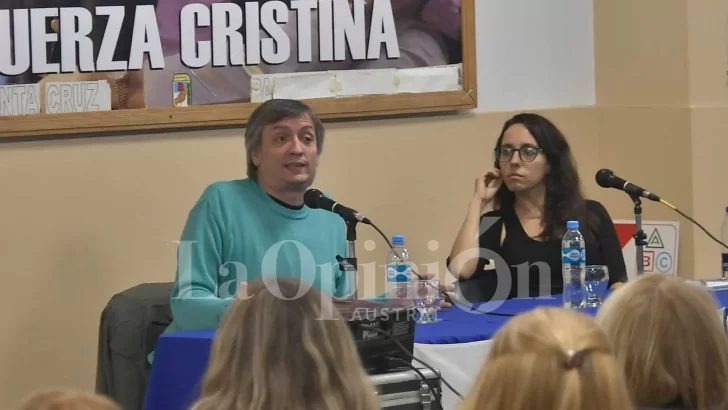 Máximo Kirchner en Río Gallegos: el faro de Larreta, los cálculos de las mineras y el llamado a la unidad en Santa Cruz