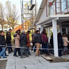 El último adiós a Matías Mazú: una enorme caravana despidió los restos del diputado en Río Turbio