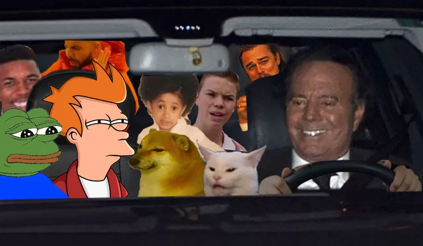 Arranca julio y viene con memes: los mejores virales de Julio Iglesias de este 2023