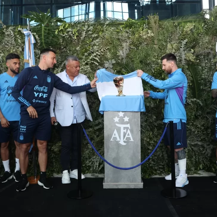 El predio de Ezeiza, ahora lleva el nombre de Lionel Andrés Messi