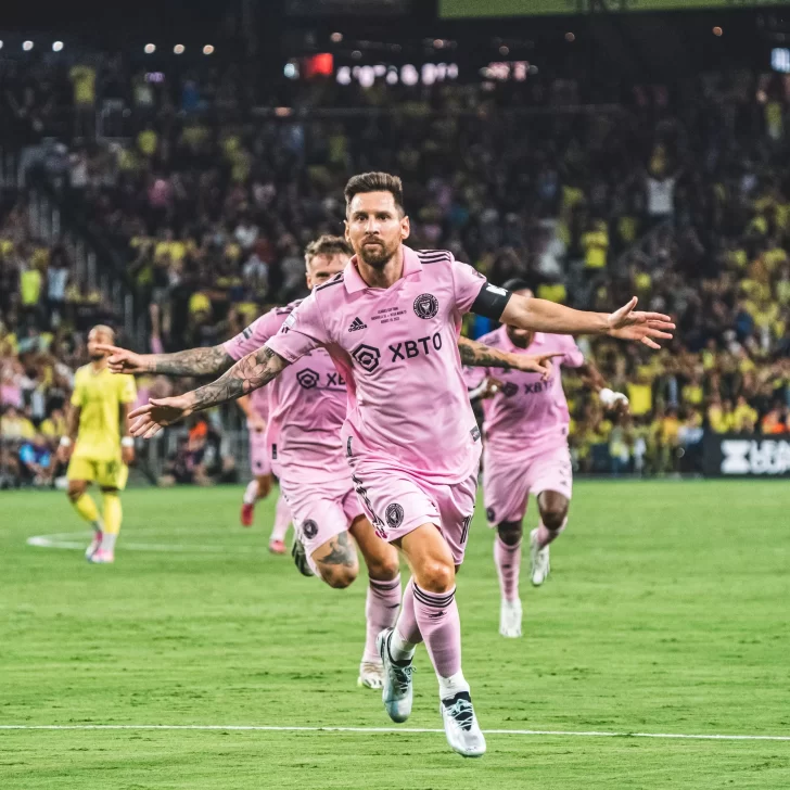 Con Lionel Messi como bandera, el Inter Miami se impuso ante Nashville y es el Campeón de la Leagues Cup